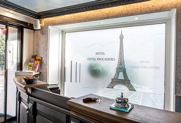 A boutique hôtel nestled on the famous Trocadero square